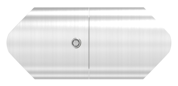 Raccord réglable pour tube rond Ø 33,7 mm V2A