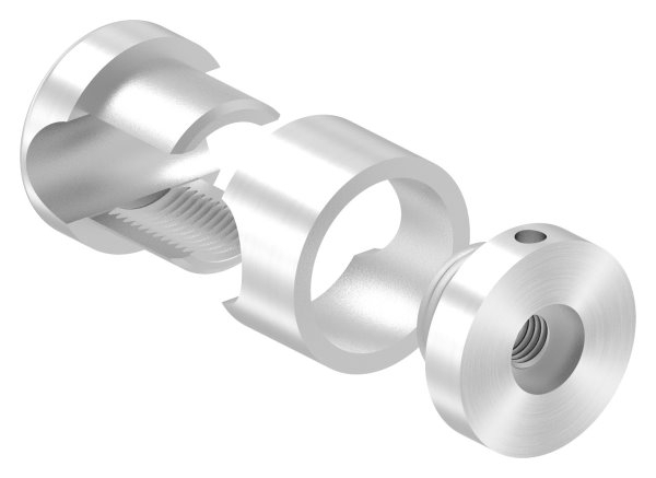 Support de base Brenk pour barres Ø 14mm, ALU