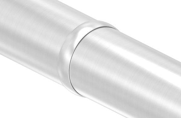 Verbindungsring V4A fuer Rohr Ø 42-4 mm geschliffen Korn 240-88-1156245-V4A.42