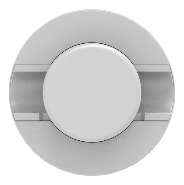 Porte-brenk Ø 50mm, plastique, gris clair