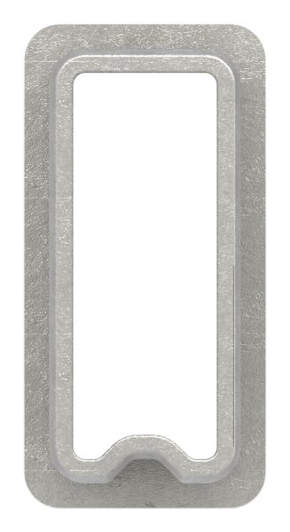 Connecteur pour tube 40x20x2mm, V4A