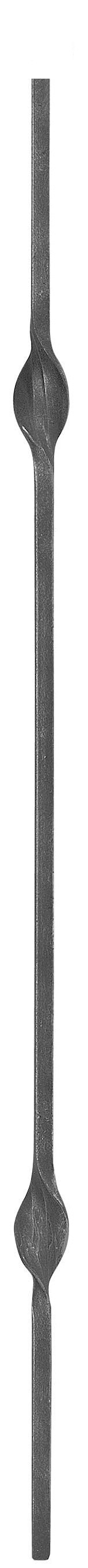 barre intermédiaire | longueur : 900 mm | matériau : 12x12 mm | lisse | acier S235JR, brut