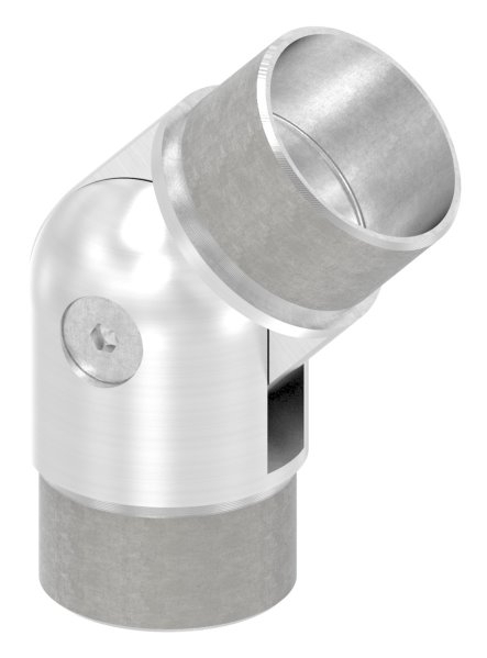 Pièce de charnière pour tube rond Ø 48.3x2.0 mm V2A