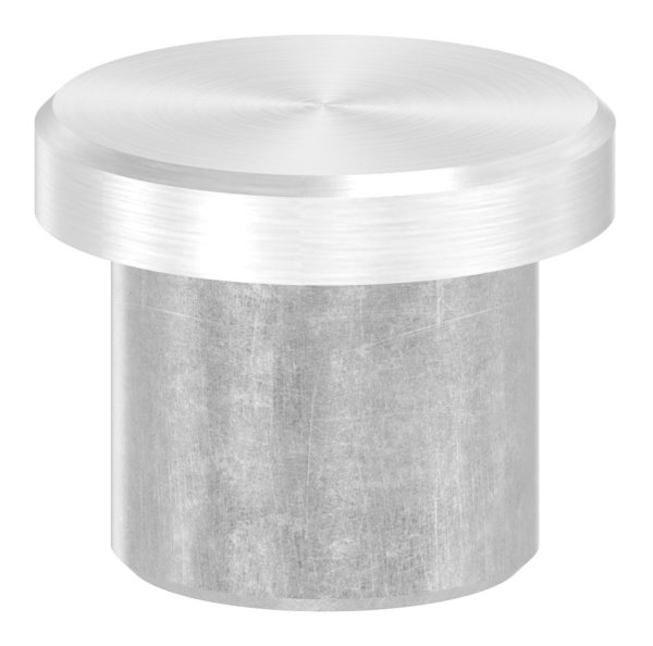 Rohrstopfen fuer Ø 16-0x2-0 mm flach zum Einkleben V2A-11-5015.4