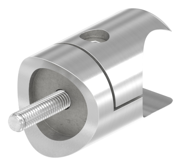 Support de tôle pour le serrage d'un profilé de 27mm de connexion : 48,3 mm