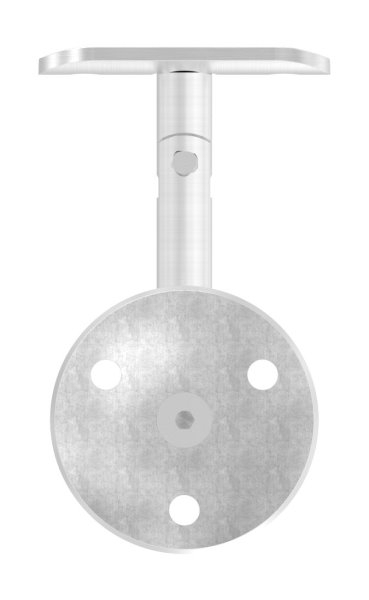 Handlaufhalter mit Gelenk und Halteplatte fuer Ø 42-4 mm V2A-11-2032.4