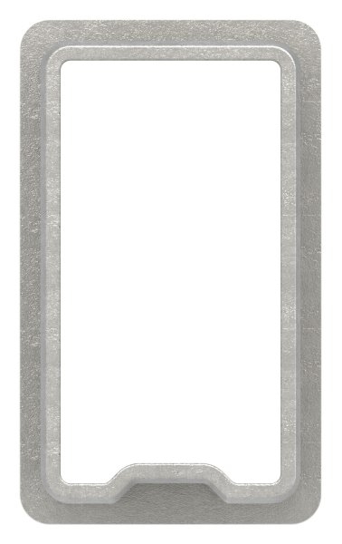 Rechteckrohrverbinder V4A 50x30x2 mm gerade-11-3853.4