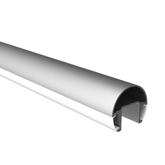 Nutrohr Aluminium 5-9 m D50x1-6 mm Satin-ELOX fuer Glasgelaender-89-11AL6920050LEDSE-A.4