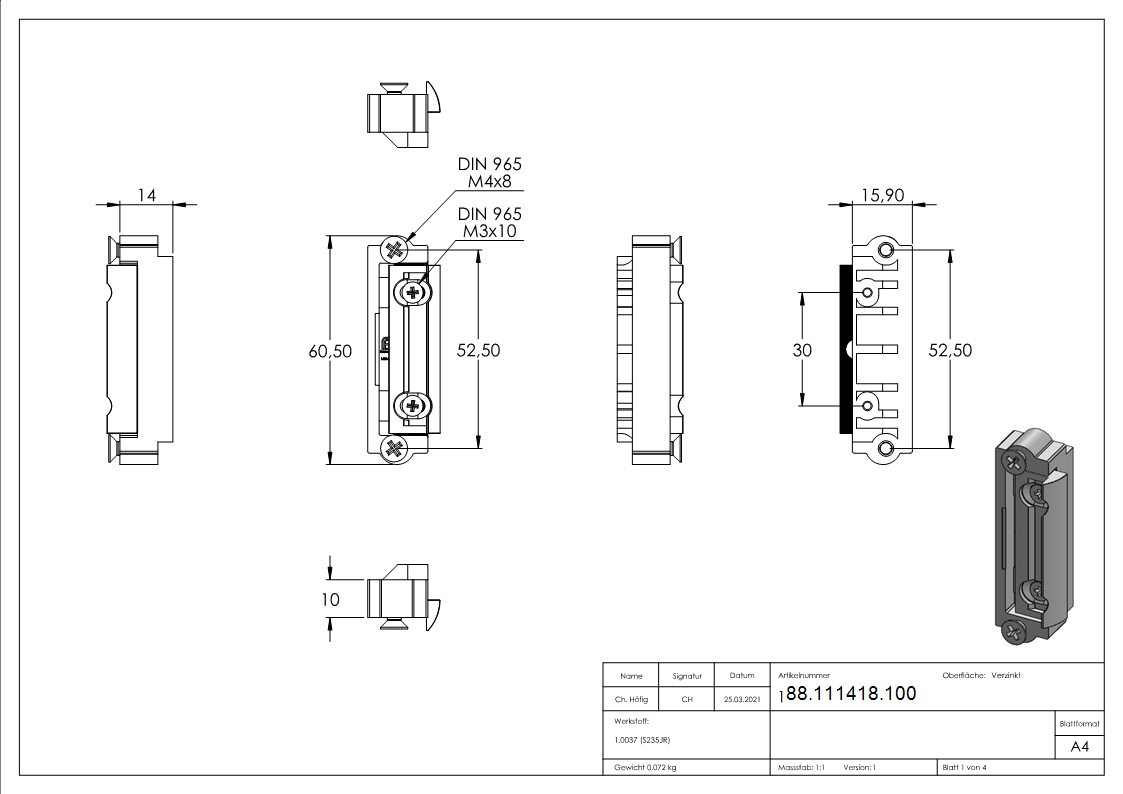 Austauschstueck mit verstellbarer Falle-88-111418.100