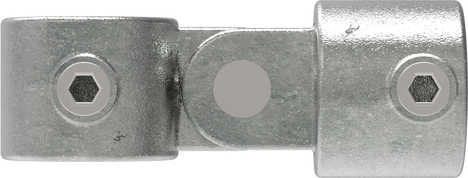 Raccord de tube | Pièce de jonction simple | 173S17 | 17,2 mm | 3/8" | Fonte malléable et électrogalvanisée