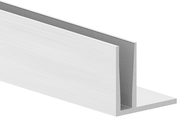 profilé aluminium | COMPACT | longueur : 6000 mm | montage en saillie | aluminium