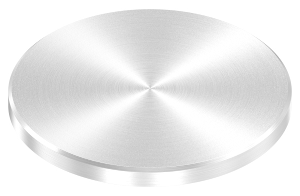 Ebauche circulaire | dimensions : Ø 80x6 mm | avec biseau rond | V2A