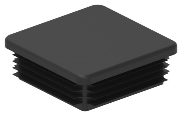 Capuchon plastique pour tube carré 80x80mm