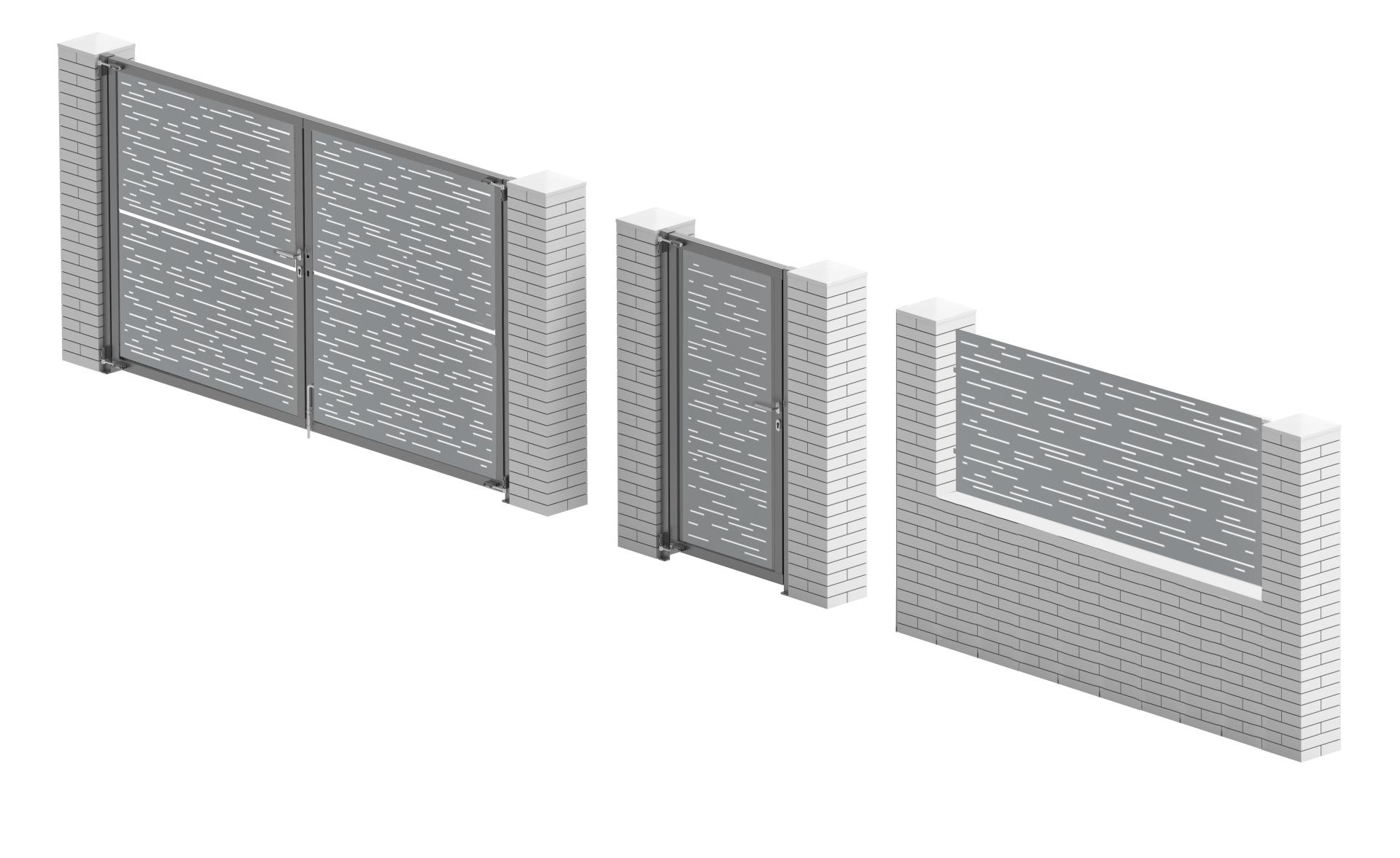Design Lochblech Aluminium 1000 x 2000 x 3 mm Roh-89-11AL1762100X2003N-A.4