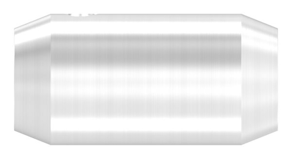 Connecteur 18mm avec filetage M10 et trou 12mm