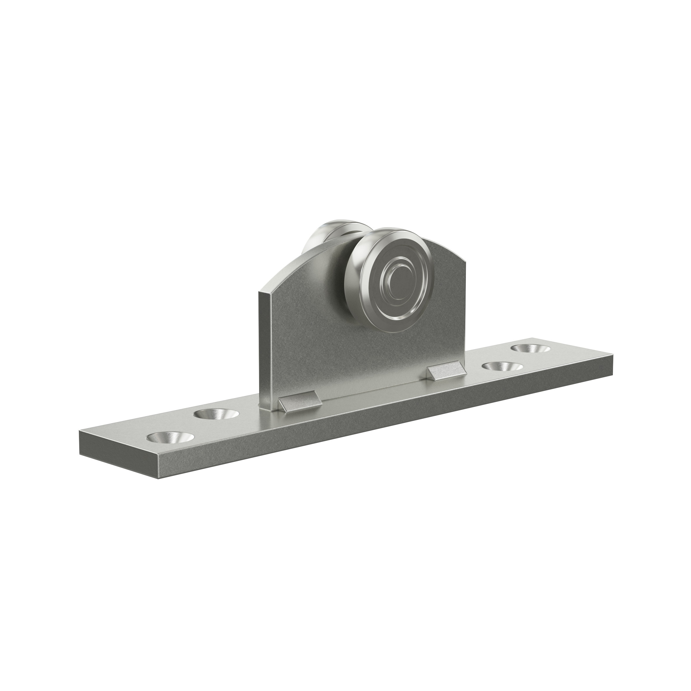 Einfachrolle mit Flansch MEA Gr- 2 verzinkt Ø 34 mm 10336984-60-0160.7