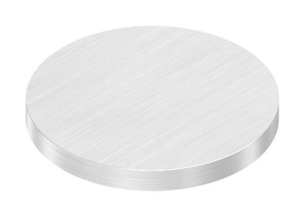 Ebauche circulaire | dimensions : Ø 40x4 mm | avec rectification longitudinale | V2A