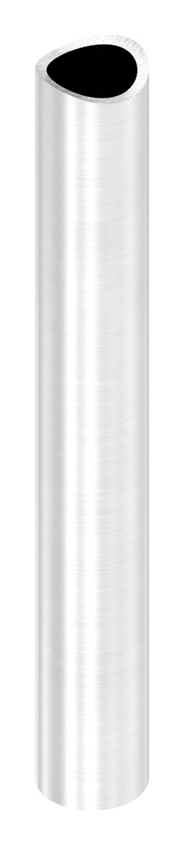 Distanzhuelse Edelstahl V2A L = 150 mm fuer Rohr Ø 42-4 mm einseitig ausgefraest-88-1150132.DH150