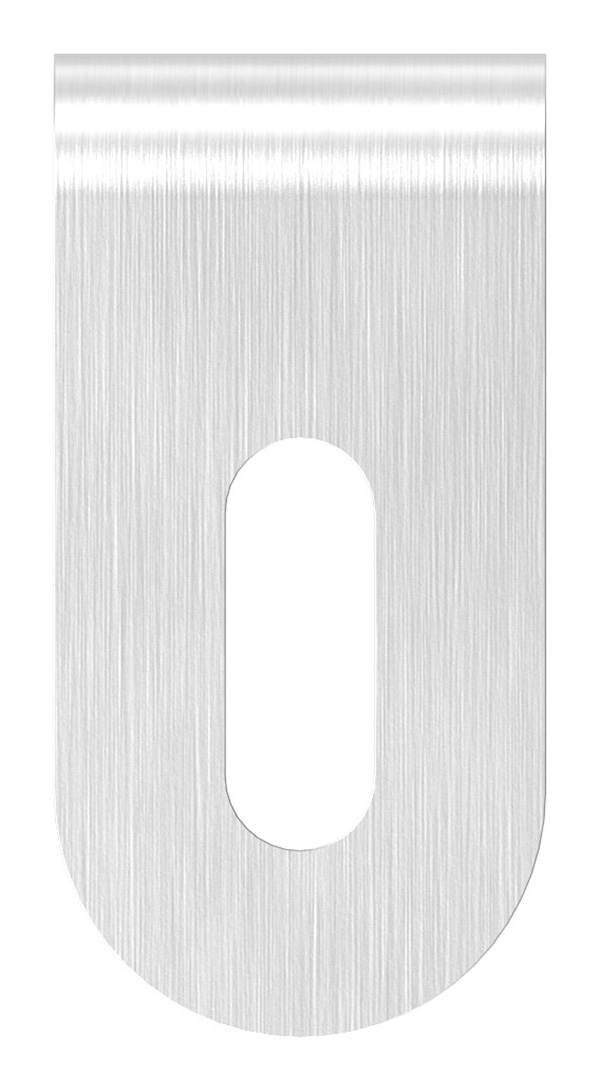 Winkel-Anschweisslasche Edelstahl V2A 60x40x30x6 mm mit Langloch-88-1154111-240G.90
