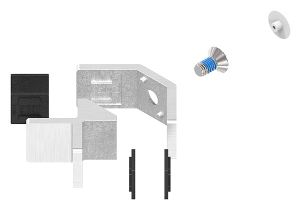Glasausrichter - fuer Glas- 12-76-13-52 mm - V2A-12-4038.4
