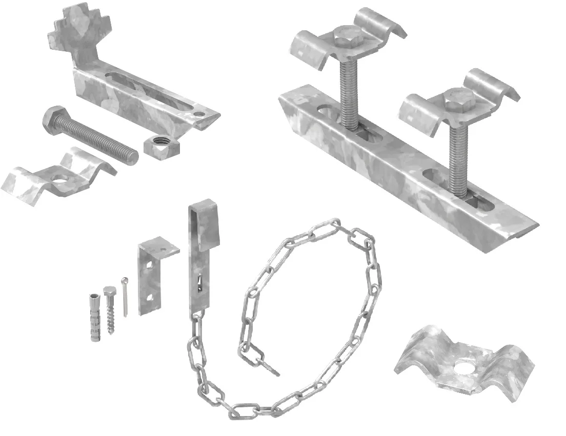 Fixation de caillebotis