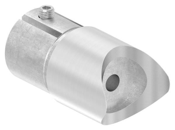 Anschlussstueck 90° fuer Rundrohr Ø 42-4x2-0 mm V2A-11-3665.4