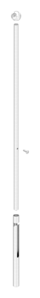 Boulon à souder, longueur 512mm, V2A