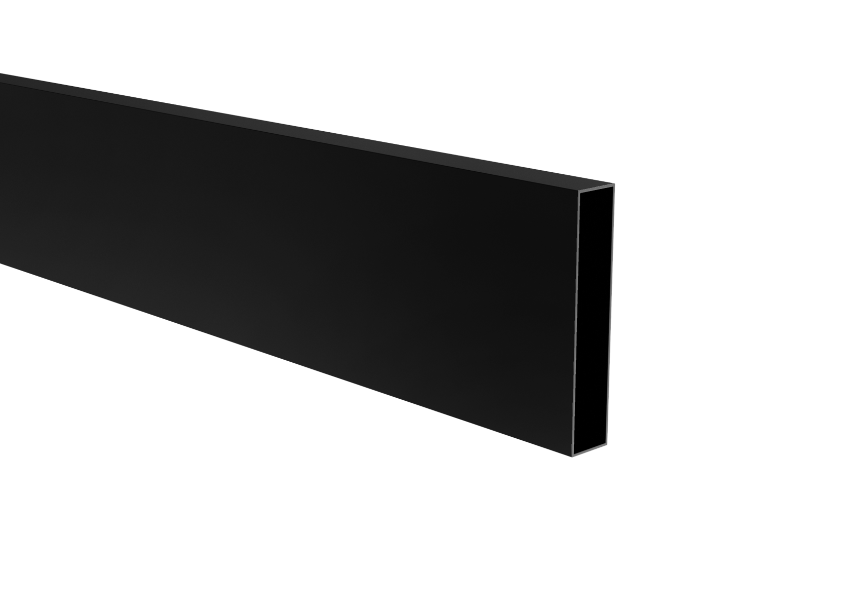 Zaunfuellung Aluminium 20 x 100 x 1-1 mm 6-0 m schwarz RAL 9005 strukturiert-89.FGS20X100X116000R9005