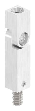 Axe d'articulation de 14x14mm, longueur : 68mm, V2A