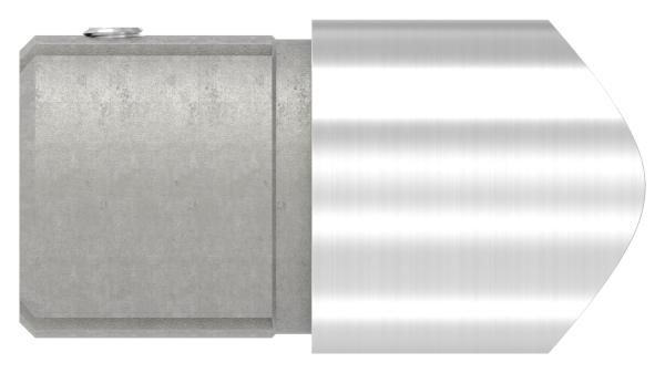 Pièce de raccordement 90° pour tube rond Ø 42.4x2.0 mm V2A