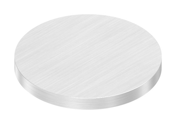 Ebauche circulaire | dimensions : Ø 42x4 mm | avec rectification longitudinale | V2A