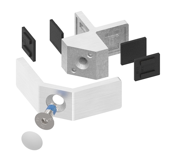 Glasausrichter - fuer Glas- 16-76-17-52 mm - V4A-12-4039.1