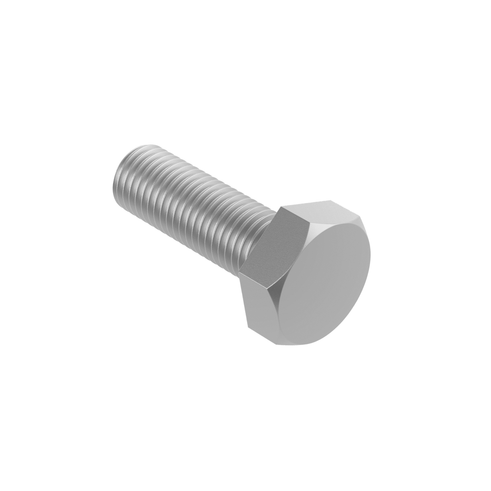 Sechskantschraube Stahl M16 x 30 mm verzinkt DIN 933-89-11DIN933M16X30ZN-A.4