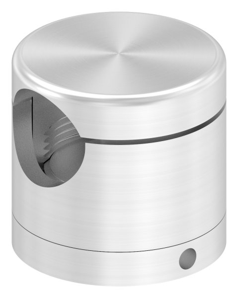 BRENK-fix® Grundhalter fuer Staebe Ø 20mm- ALU-88-11BR-R20M8.ALU