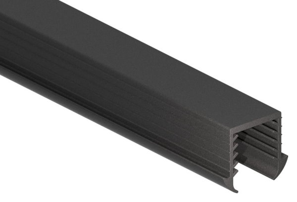 Joint de coin en verre 16.76 - 17.52mm, pour rainure 24x24mm