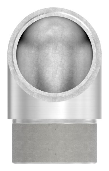 Eckbogen 90° eng- fuer Rundrohr Ø 42-4x2-0 mm V2A-11-3621.4