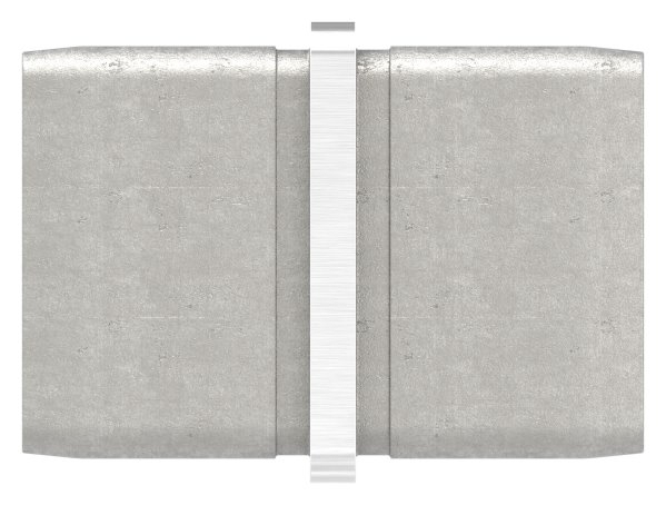 Vierkantrohr-Steckverbinder V4A 40x40x2-0 mm gerade-88.1110104040