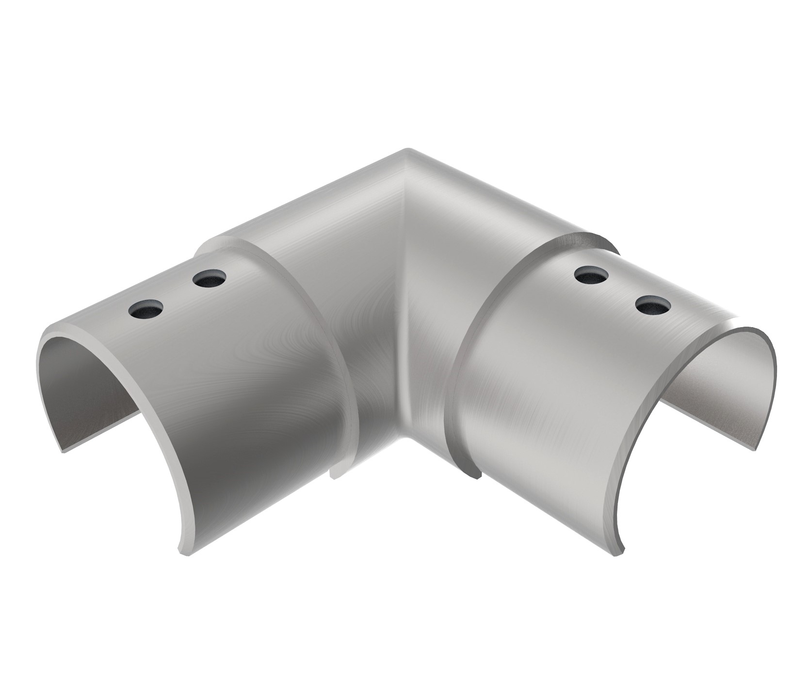 Handlaufhalter 90° Edelstahl AISI 316 D42-4x1-5 fuer Glasmontage-89-11A146313042-A.4