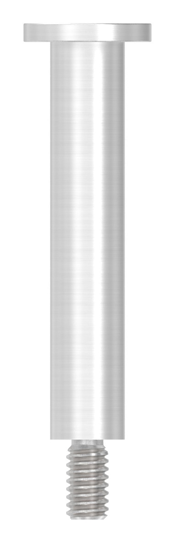 Goupille avec plaque de retenue | Raccordement : plat | V2A