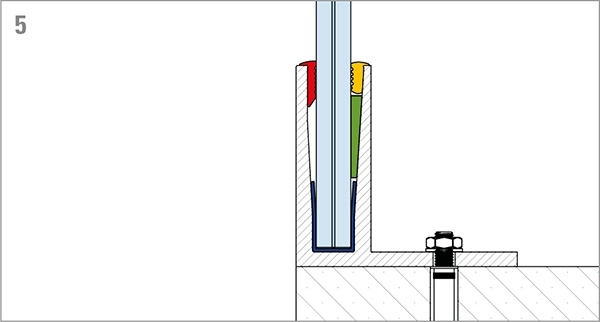 Profilé aluminium | MASSIVE2 | longueur : 6000 mm | montage latéral | aluminium