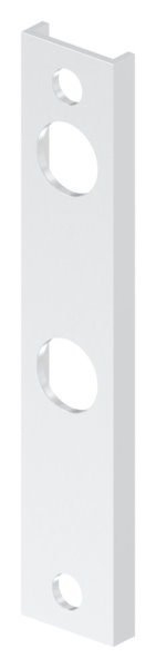 Adapter fuer Gittertorschloesser GTS2- fuer Rundrohre Ø 33 - 60mm- silber-88-1156705-ALU.SI