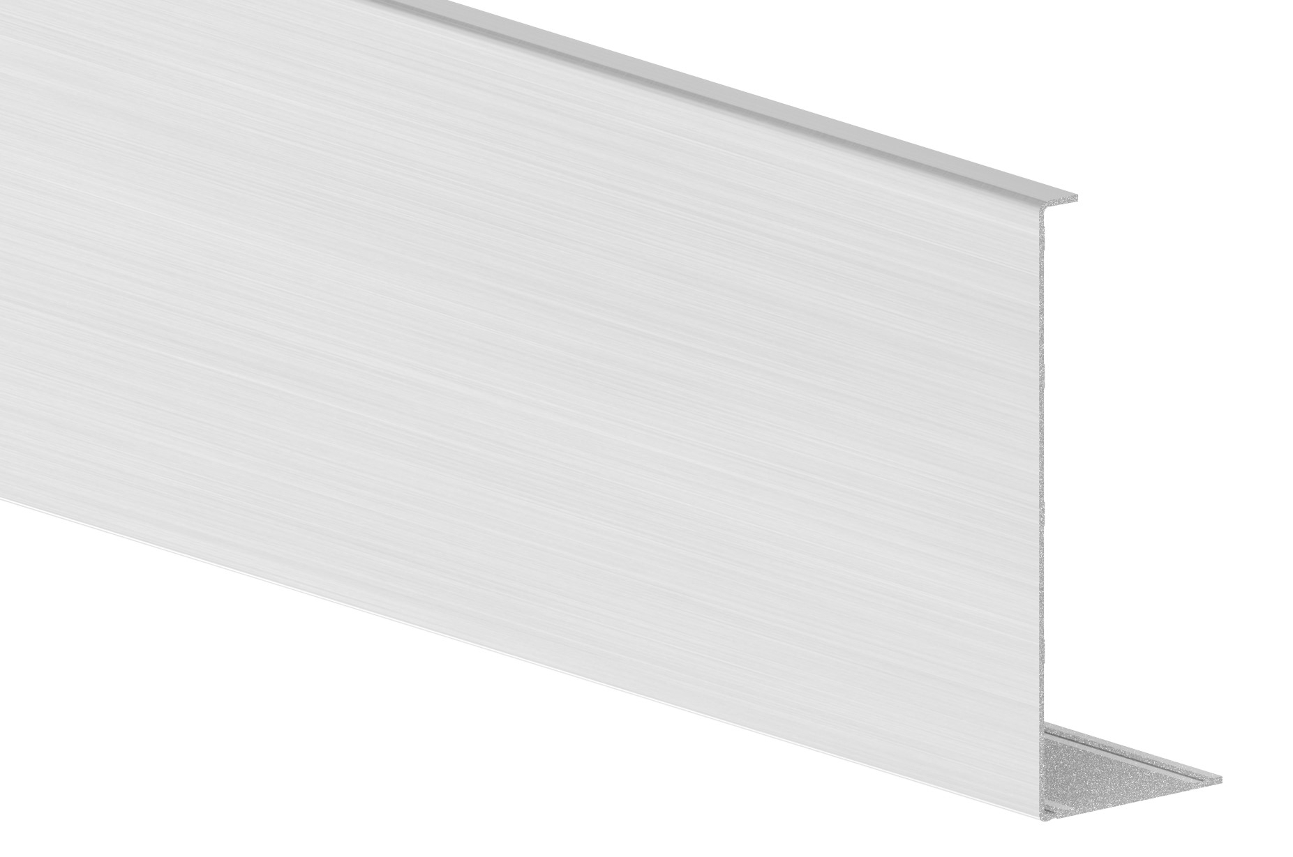 Abdeckung fuer Ganzglasgelaender - MASSIV - Laenge- 6000 mm - seitliche Montage - Aluminium-12-2211.6