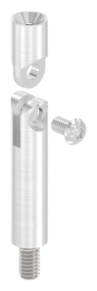 Dimensions de la goupille : 76x14 mm | avec joint | filetage extérieur - et intérieur | V4A