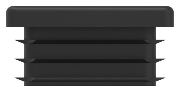 Capuchon plastique pour tube carré 40x40mm