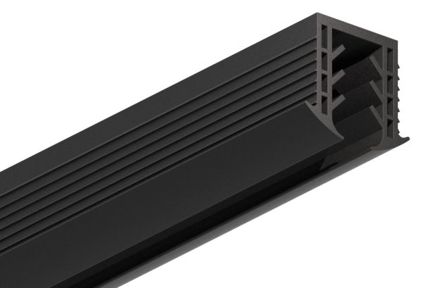 Joint à coin verre 10,00 - 13,52mm, pour rainure 27 x 30mm, longueur 6m, EPDM