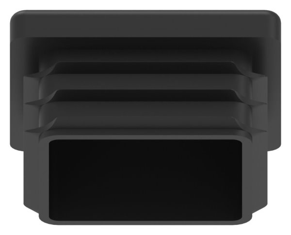 Capuchon plastique pour tube carré 40x40mm