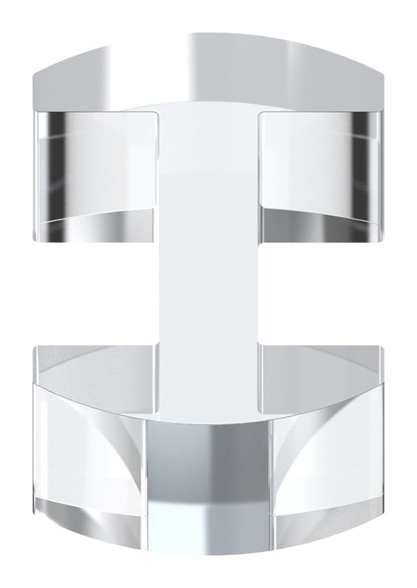 Glasausrichter - fuer Glas- 20-76-21-52 mm - PMMA Kunststoff-12-4032.0