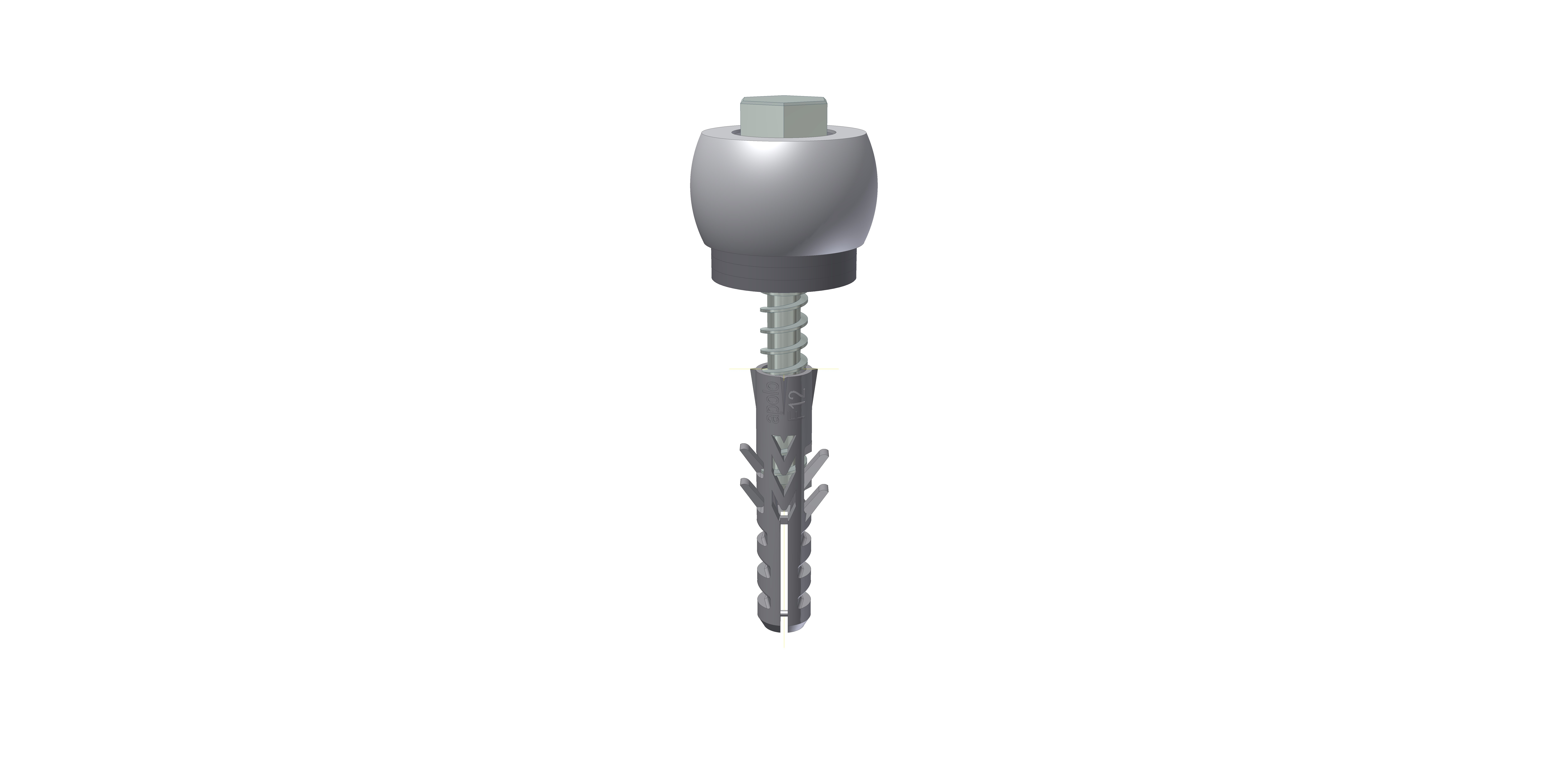 Aussenfuehrungsrolle Schiebetor MEA Nylon-verzinkt Ø 38 mm 10337824-60-0009.10