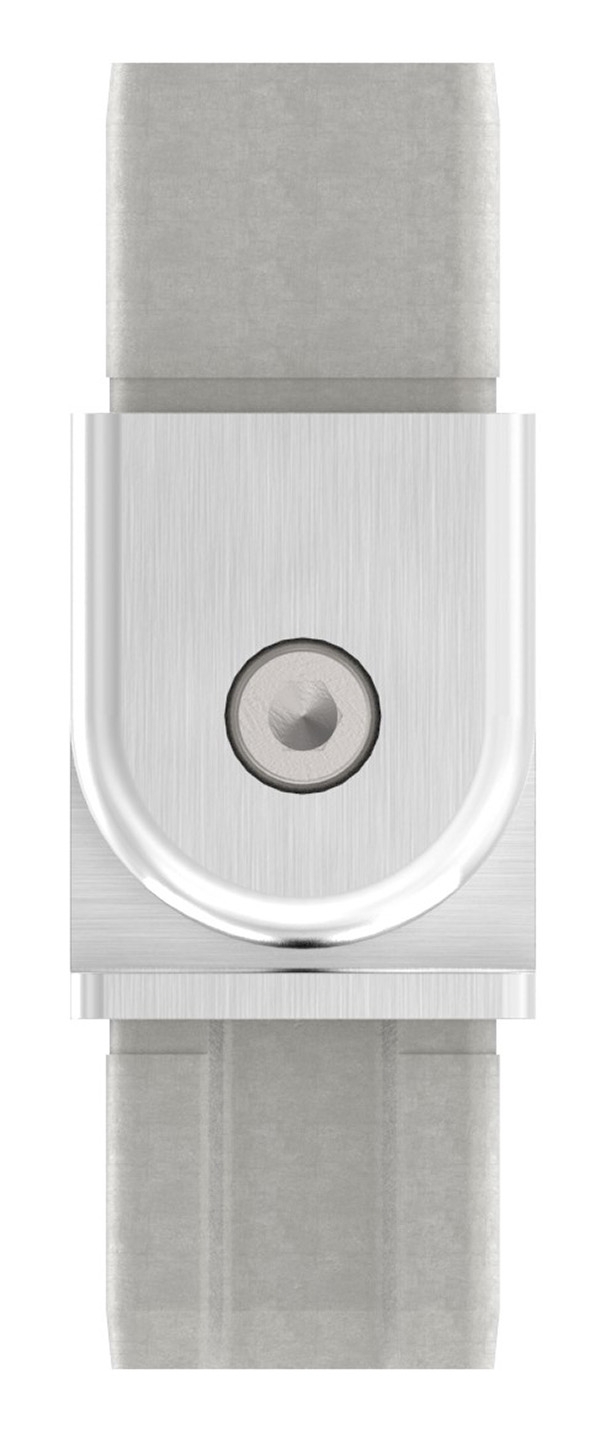 Joint de raccordement pour tuyau 40x40x3mm, V4A