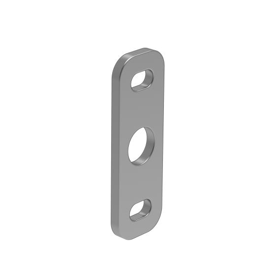 Anschraubplatte V2A 30 x 90 x 5 mm fuer verstellbare Scharniere-89-11D83030X90X5-A.4
